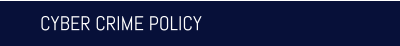 CYBER CRIME POLICY